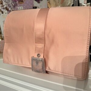 Jean Paul Gaultier Pink Satin makeup bag